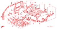 INNER PANELS for Honda LOGO LOGO 3 Doors full automatic 2000