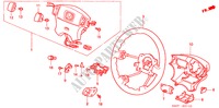 STEERING WHEEL (SRS) (1) for Honda LOGO LOGO 3 Doors 5 speed manual 1999