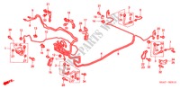 BRAKE LINES (ABS) (RH) (2) for Honda CIVIC 150I 4 Doors 5 speed manual 2002