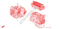 ENGINE ASSY./ TRANSMISSION ASSY. for Honda CIVIC 1.6ES 4 Doors 5 speed manual 2001