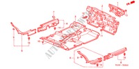FLOOR MAT for Honda CIVIC VTI 4 Doors 4 speed automatic 2001