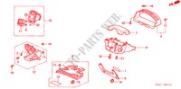 INSTRUMENT PANEL GARNISH (LH)(DRIVER SIDE) for Honda CIVIC 1.6ES 4 Doors 5 speed manual 2001