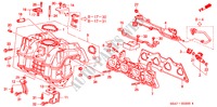 INTAKE MANIFOLD for Honda CIVIC 1.6ES 4 Doors 5 speed manual 2001