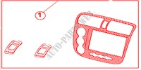 INTERIOR PANEL KIT (WOODY) for Honda CIVIC 1.6SE 4 Doors 5 speed manual 2001