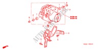 ABS MODULATOR (1) for Honda CIVIC 1.6 ES 4 Doors 5 speed manual 2005