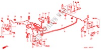 BRAKE LINES (ABS) (LH) (1) for Honda CIVIC 1.6 LS 4 Doors 5 speed manual 2004