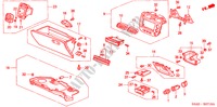 INSTRUMENT PANEL GARNISH (RH)(PASSENGER SIDE) for Honda CIVIC 1.6 SE 4 Doors 5 speed manual 2004