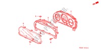 METER COMPONENTS (NS)(2) for Honda CIVIC 1.6 LS 4 Doors 5 speed manual 2004