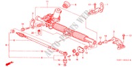 P.S. GEAR BOX(EPS) (RH) for Honda CIVIC HYBRID HYBRID 4 Doors 5 speed manual 2003