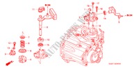 SHIFT ARM for Honda CIVIC HYBRID HYBRID 4 Doors 5 speed manual 2003