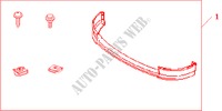 SPOILER, FR*PRIM* for Honda CIVIC COUPE SE 2 Doors 4 speed automatic 2003