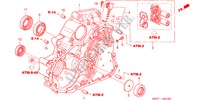 TORQUE CONVERTER CASE for Honda CIVIC COUPE ES 2 Doors 4 speed automatic 2002
