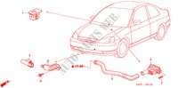 AIR CONDITIONER (SENSOR) for Honda CIVIC COUPE ES 2 Doors 5 speed manual 2005