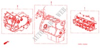 GASKET KIT for Honda CIVIC COUPE ES 2 Doors 4 speed automatic 2005