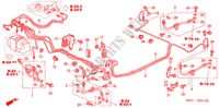BRAKE LINES (ABS) (RH) (2) for Honda CIVIC TYPE R 3 Doors 6 speed manual 2001