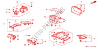 INSTRUMENT PANEL GARNISH (LH)(DRIVER SIDE) for Honda CIVIC TYPE R 3 Doors 6 speed manual 2004