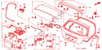 TAILGATE for Honda CIVIC TYPE R 3 Doors 6 speed manual 2004