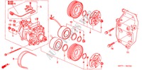 AIR CONDITIONER (COMPRESSOR) (1.4L/1.6L) for Honda CIVIC 1.4 LS 3 Doors 5 speed manual 2005