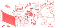 AIR CONDITIONER (HOSES/PI PES) (RH) (1.4L) for Honda CIVIC 1.4 E 3 Doors 5 speed manual 2005