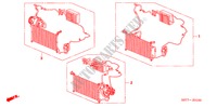 AIR CONDITIONER (KIT) (LH) for Honda CIVIC 1.4 LS 3 Doors 5 speed manual 2005