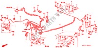 BRAKE LINES (ABS) (RH) (1) for Honda CIVIC 1.4 E 3 Doors 5 speed manual 2005