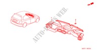DUCT (RH) for Honda CIVIC TYPE R     PREMIUM 3 Doors 6 speed manual 2005