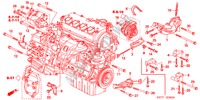 ENGINE MOUNTING BRACKET (1.4L/1.6L) for Honda CIVIC 1.4 LS 3 Doors 5 speed manual 2005
