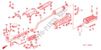 EXHAUST PIPE/SILENCER (1.4L/1.6L) for Honda CIVIC 1.4 LS 3 Doors 5 speed manual 2005