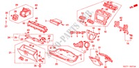 INSTRUMENT PANEL GARNISH (RH)(PASSENGER SIDE) for Honda CIVIC 1.4 S 3 Doors 5 speed manual 2005