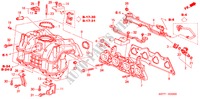INTAKE MANIFOLD (1.4L/1.6L) for Honda CIVIC 1.4 LS 3 Doors 5 speed manual 2005