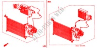 AIR CONDITIONER (KIT) for Honda CIVIC 1.6S 5 Doors 5 speed manual 2003