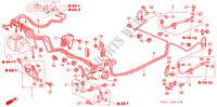 BRAKE LINES (ABS) (RH) (DIESEL) (2.0L) for Honda CIVIC 1.7SE 5 Doors 5 speed manual 2004