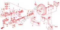 BRAKE MASTER CYLINDER/ MASTER POWER (RH)(VSA) for Honda CIVIC 2.0VSA 5 Doors 5 speed manual 2004