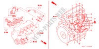 EMISSION PIPING (DIESEL) for Honda CIVIC 1.7ES 5 Doors 5 speed manual 2004