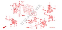 ENGINE MOUNTS (MT) (2.0L) for Honda CIVIC 2.0 5 Doors 5 speed manual 2003