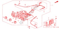 HEATER CONTROL (LH) (1) for Honda CIVIC 1.6S 5 Doors 5 speed manual 2003