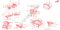 INSTRUMENT PANEL GARNISH (LH)(DRIVER SIDE) for Honda CIVIC 1.6S 5 Doors 5 speed manual 2003