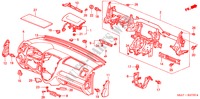 INSTRUMENT PANEL (LH) for Honda CIVIC 1.6S 5 Doors 5 speed manual 2003