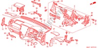 INSTRUMENT PANEL (RH) for Honda CIVIC 1.6SE    EXECUTIVE 5 Doors 5 speed manual 2002