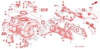 INTAKE MANIFOLD (1.4L/1.5 L/1.6L/1.7L) for Honda CIVIC 1.6S 5 Doors 5 speed manual 2003