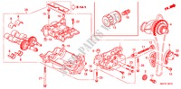 OIL PUMP/OIL STRAINER (2.0L) for Honda CIVIC 2.0VSA 5 Doors 5 speed manual 2004