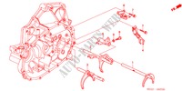 SHIFT FORK/FORK SHAFT (1.4L/1.5L/1.6L/1.7L) for Honda CIVIC 1.6S 5 Doors 5 speed manual 2003