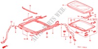 SLIDING ROOF for Honda CIVIC 1.6ES 5 Doors 4 speed automatic 2002