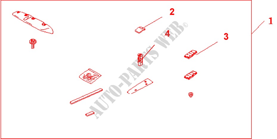 ROOF SPOILER for Honda CIVIC 1.6LS 5 Doors 5 speed manual 2001