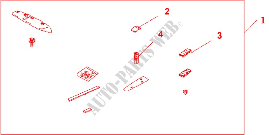 TAIL GATE SP*B94* for Honda CIVIC 1.6LS 5 Doors 5 speed manual 2001