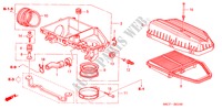 AIR CLEANER (1.4L/1.5L/1. 6L/1.7L) for Honda CIVIC 1.4LS 5 Doors 5 speed manual 2005