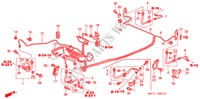 BRAKE LINES (ABS) (LH) (1 .4L/1.6L) for Honda CIVIC 1.6S 5 Doors 5 speed manual 2005