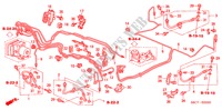BRAKE LINES (VSA) (LH) (2.0L) for Honda CIVIC 2.0VSA 5 Doors 5 speed manual 2005
