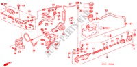 CLUTCH MASTER CYLINDER (LH)(DIESEL) for Honda CIVIC 1.7LS 5 Doors 5 speed manual 2005