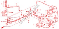 CLUTCH MASTER CYLINDER (RH)(DIESEL) for Honda CIVIC 1.7SE 5 Doors 5 speed manual 2005